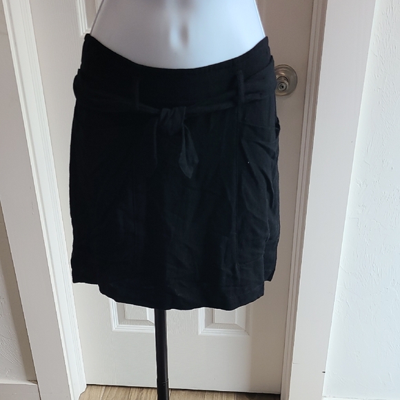 HYFVE Dresses & Skirts - HYFVE Black Mini Skirt with Tie Waist